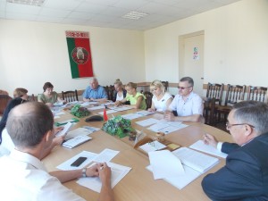 Заседание Президиума Могилёвского областного комитета Белорусского профсоюза работников местной промышленности и коммунально-бытовых предприятий