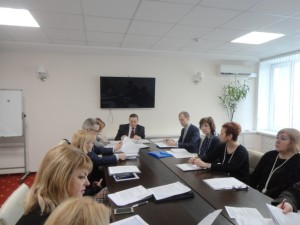 Заседание Президиума Могилёвского областного комитета Белорусского профсоюза работников местной промышленности и коммунально-бытовых предприятий 28 февраля 2017 года
