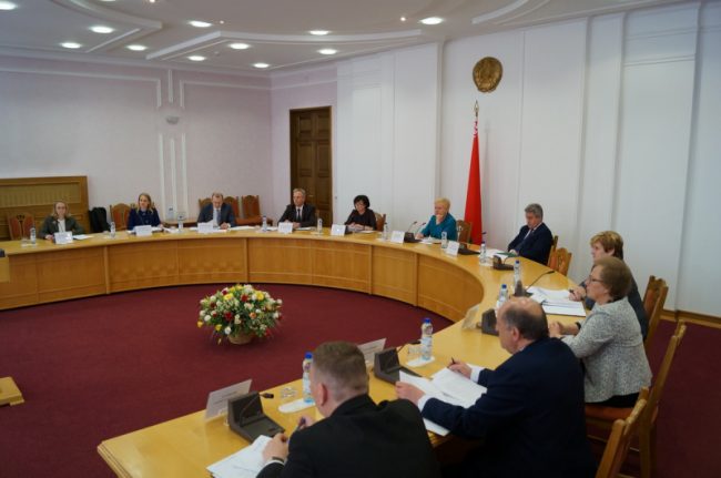 Заседание Центральной комиссии по выборам и проведению республиканских референдумов